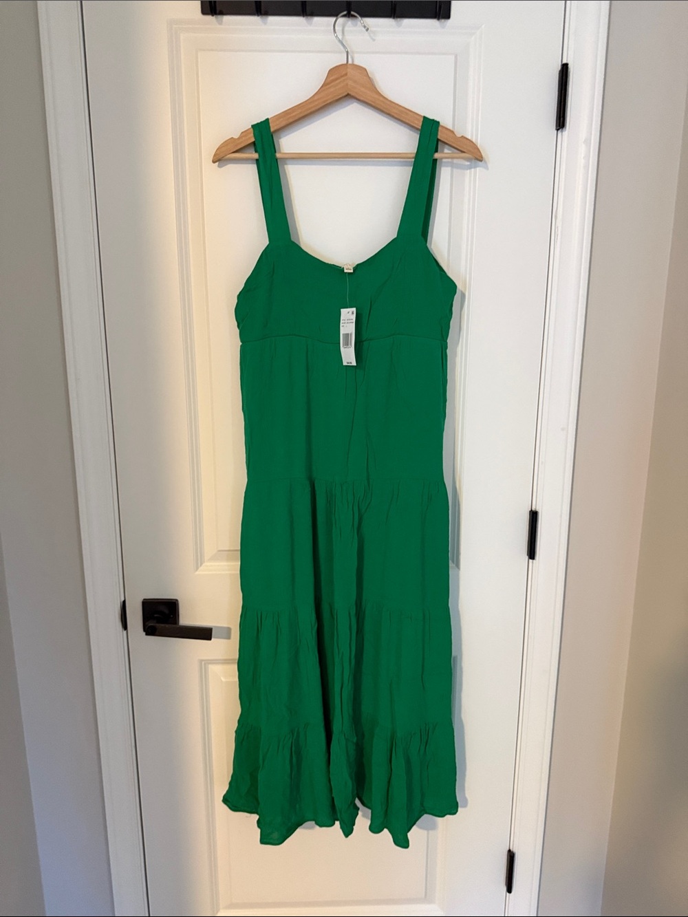 Moa Moa Green Tiered Sundress